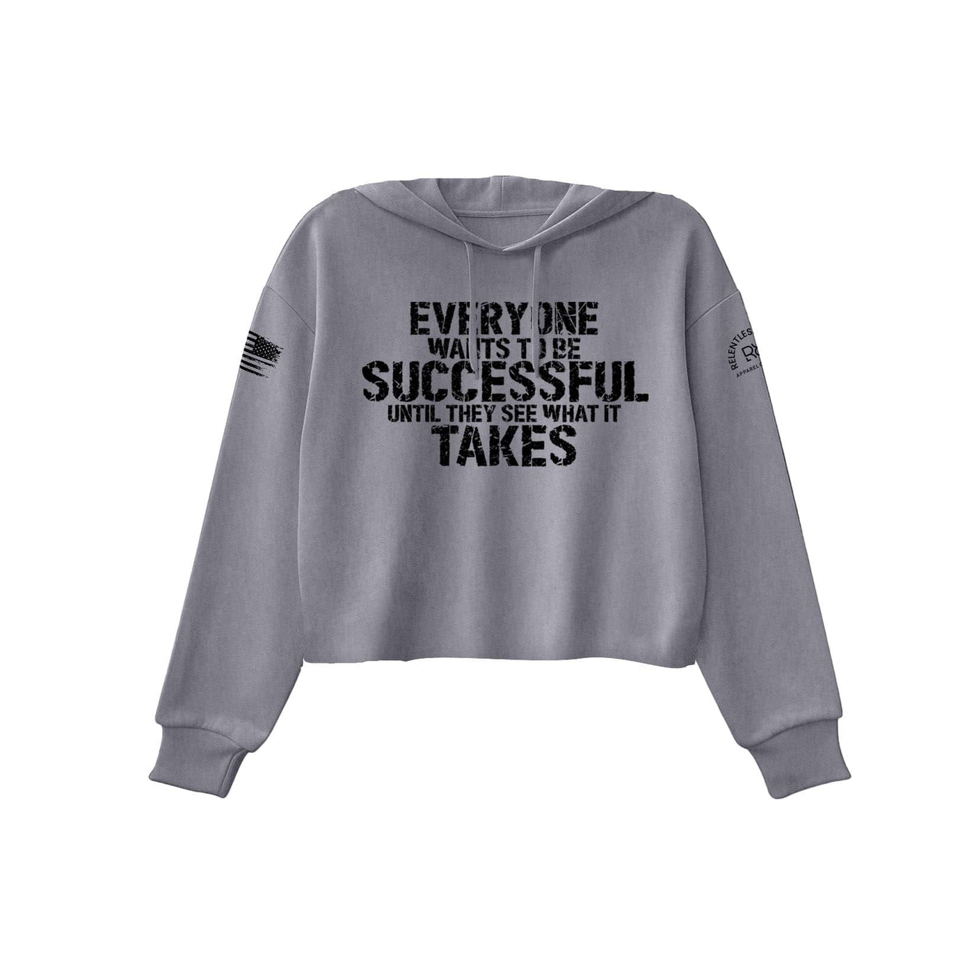 Storm Everyone Wants to be Successful Women's Cropped Hoodie