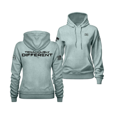 Sea Foam Tenaciously Different Women's Hoodie