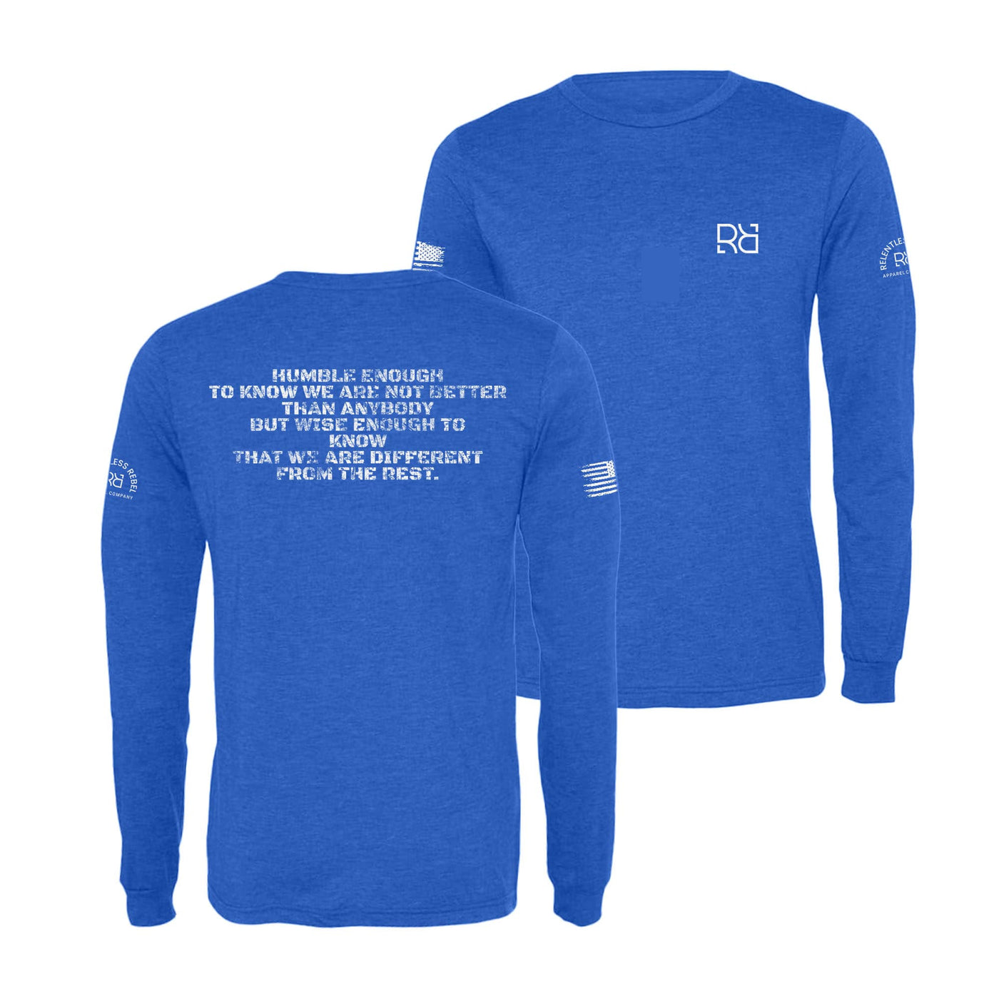 True Royal Humble Enough to Know Men's Long Sleeve