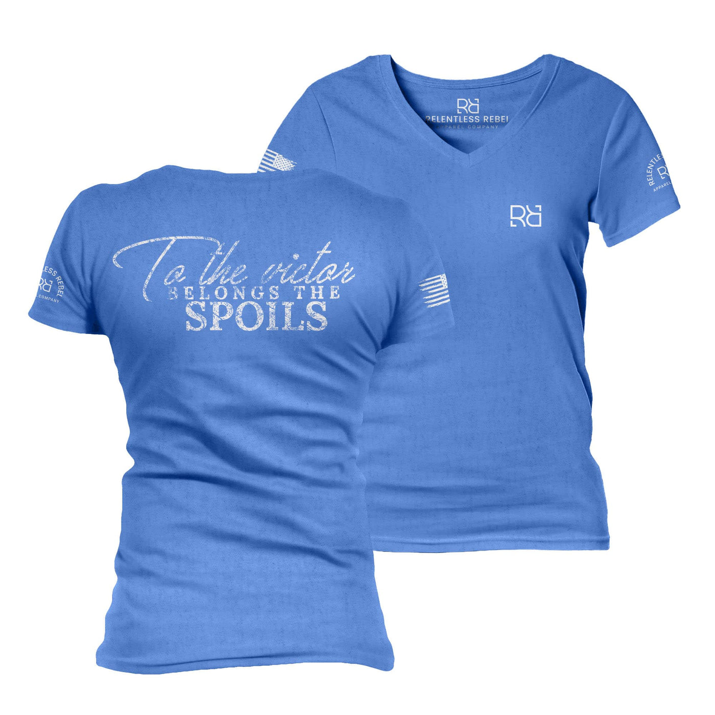 True Royal To the Victor Belongs the Spoils Women's V-Neck Tee