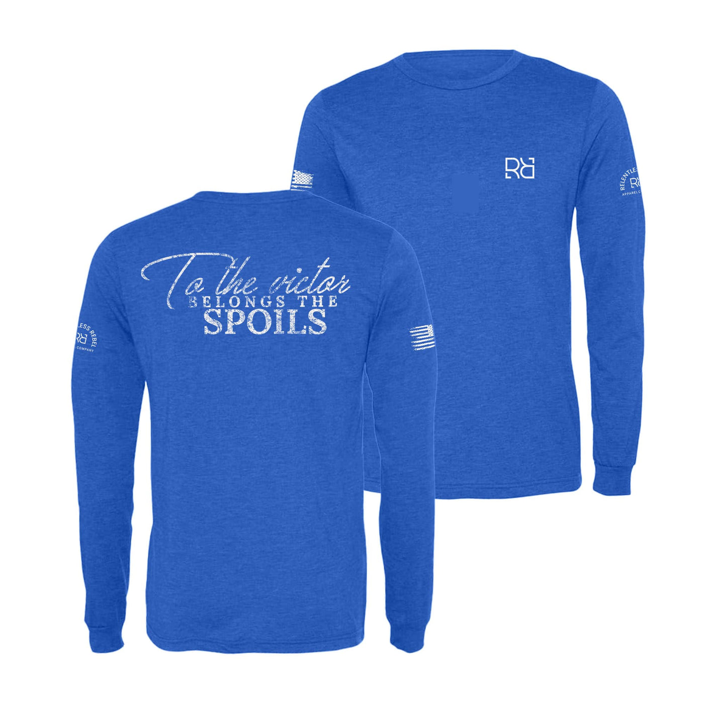 True Royal To The Victor Belongs the Spoils Men's Long Sleeve