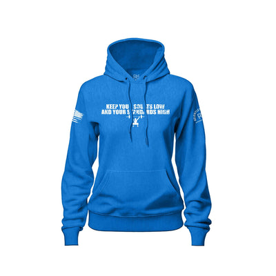 True Royal Keep Your Squats Low and Your Standards High Women's Hoodie