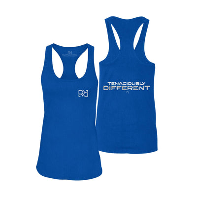 True Royal Tenaciously Different Racerback Tank