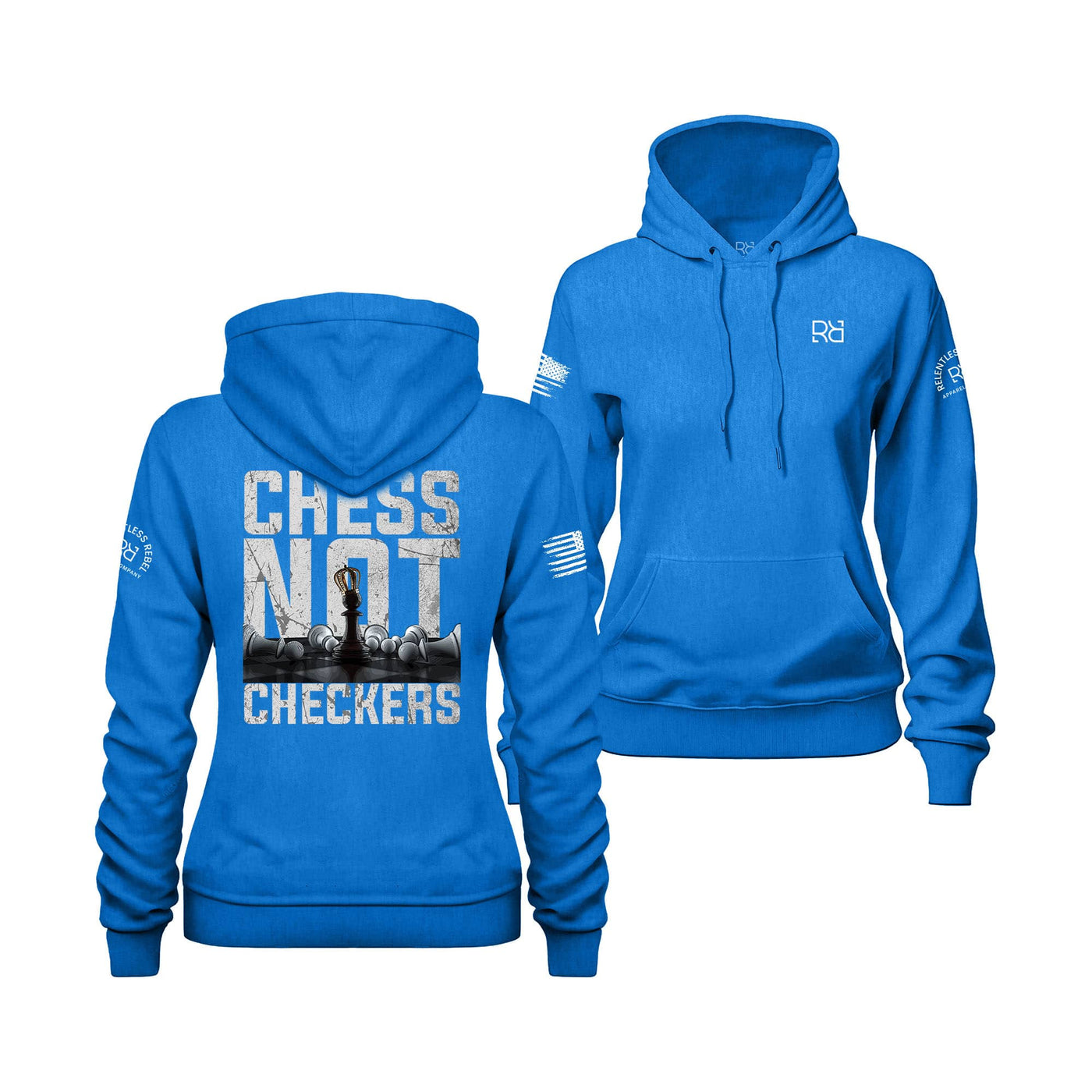 True Royal Chess Not Checkers Women's Hoodie