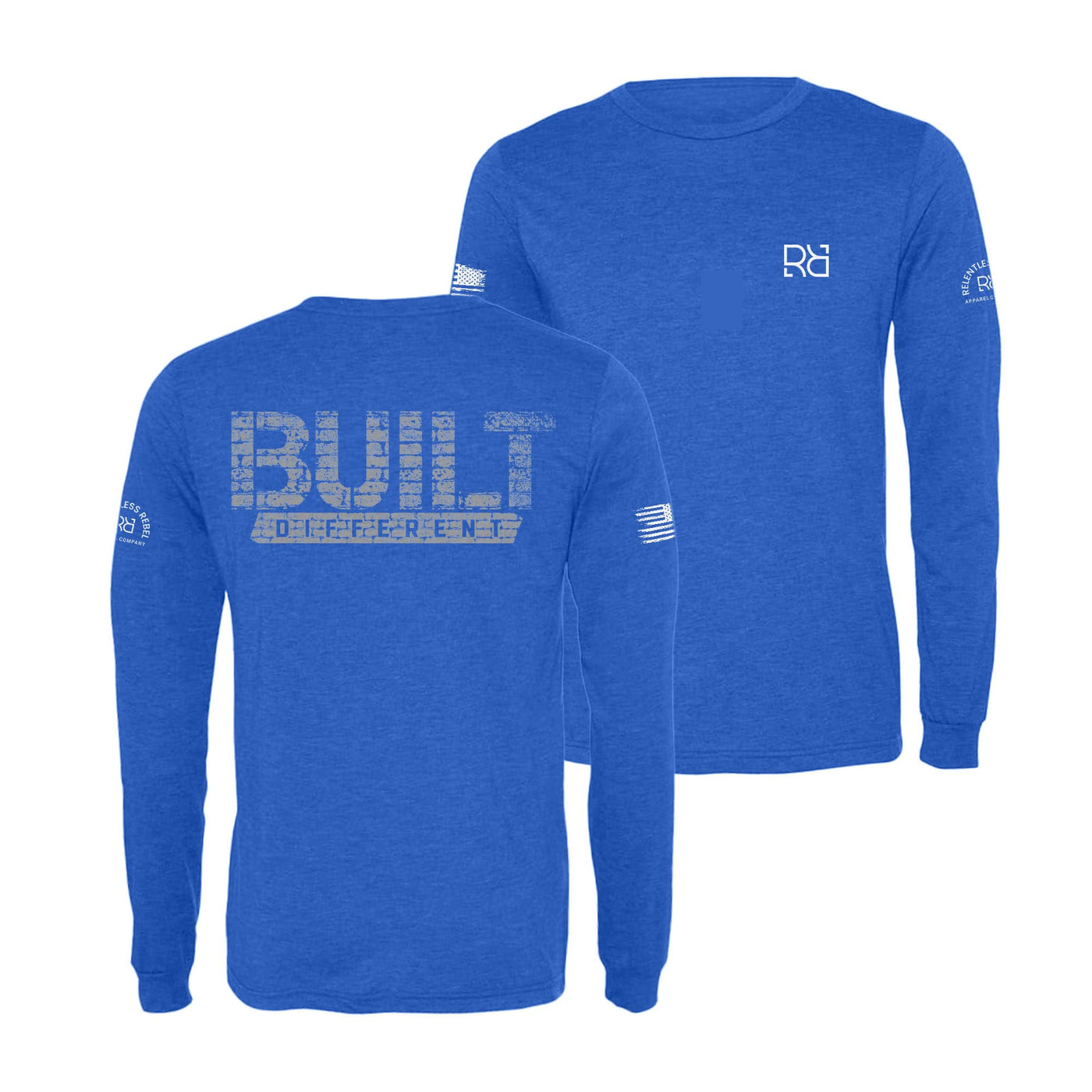 True Royal Built Different Men's Long Sleeve