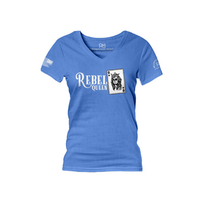 True Royal Rebel Queen Women's V-Neck Tee