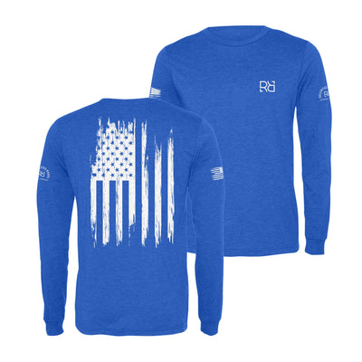 True Royal Rebel Patriot Flag Long Sleeve Shirt