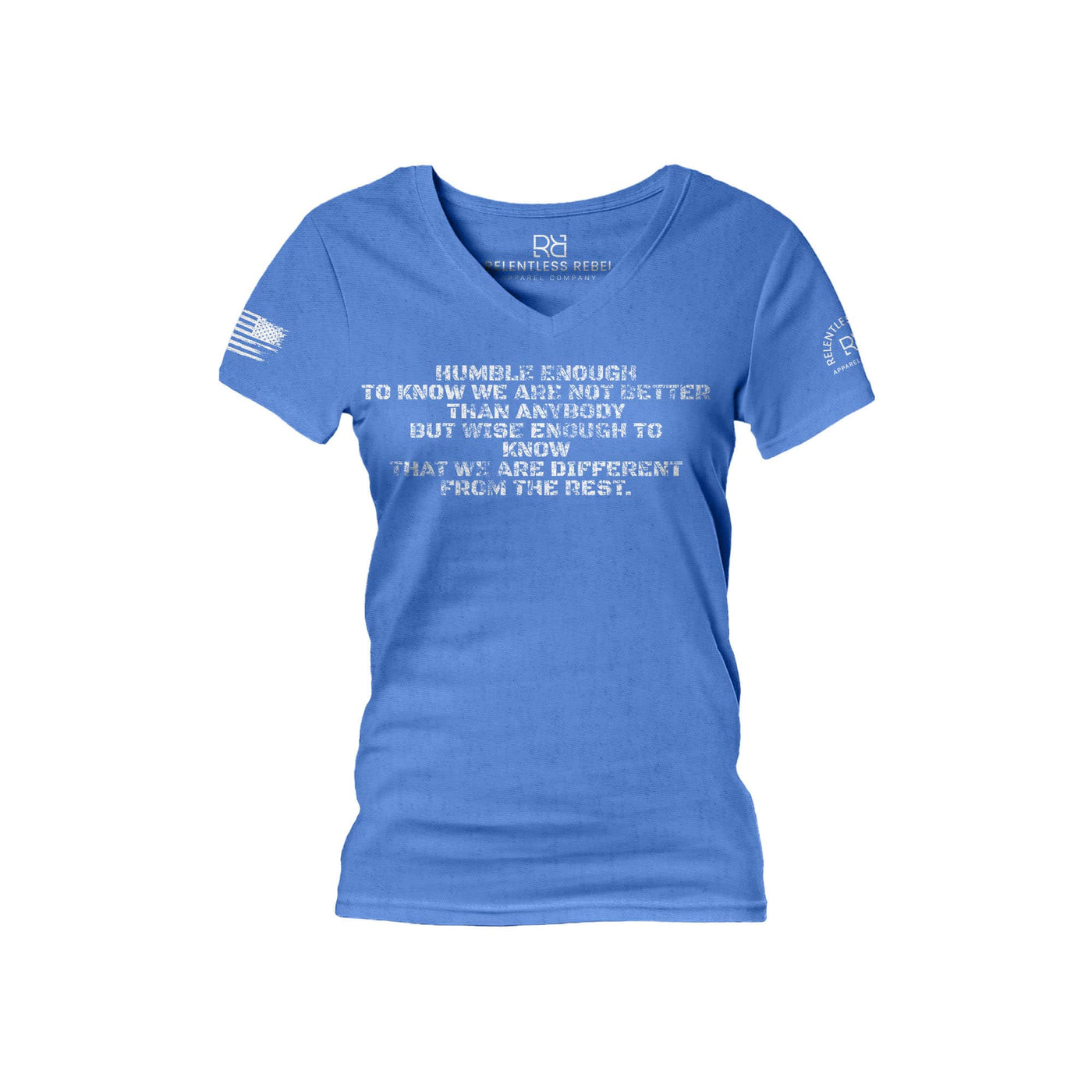 True Royal Humble Enough to Know Women's V-Neck Tee