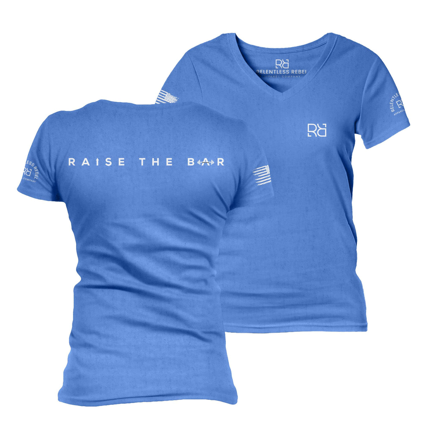 True Royal Raise the Bar Women's V-Neck Tee