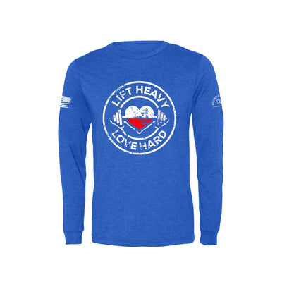 True Royal Lift Heavy Love Hard Men's Long Sleeve