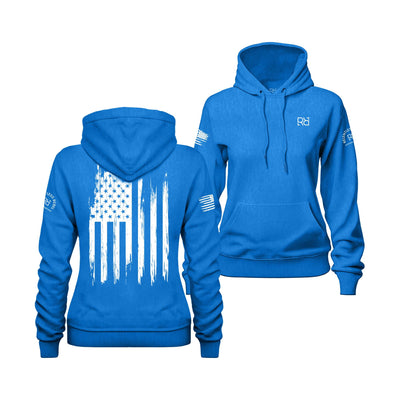 True Royal Rebel Patriot Flag Women's Hoodie