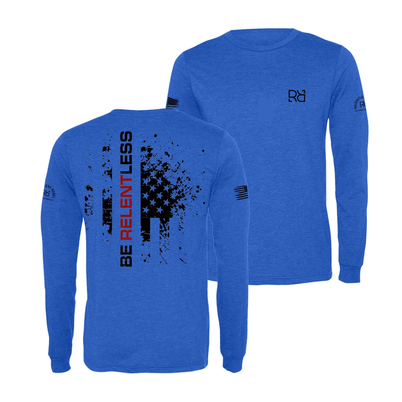 True Royal Be Relentless Men's Dri Fit Long Sleeve