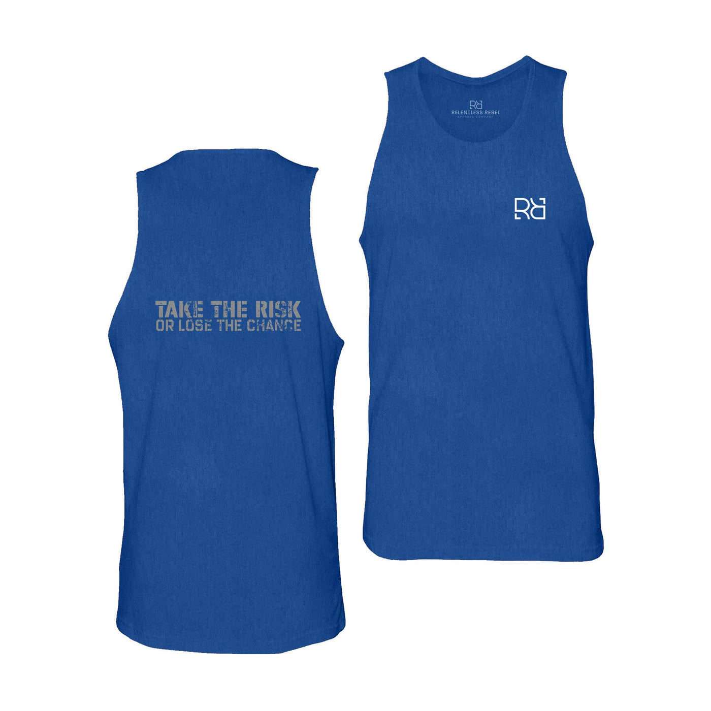 True Royal Take the Risk or Lose the Chance Men's Tank Top