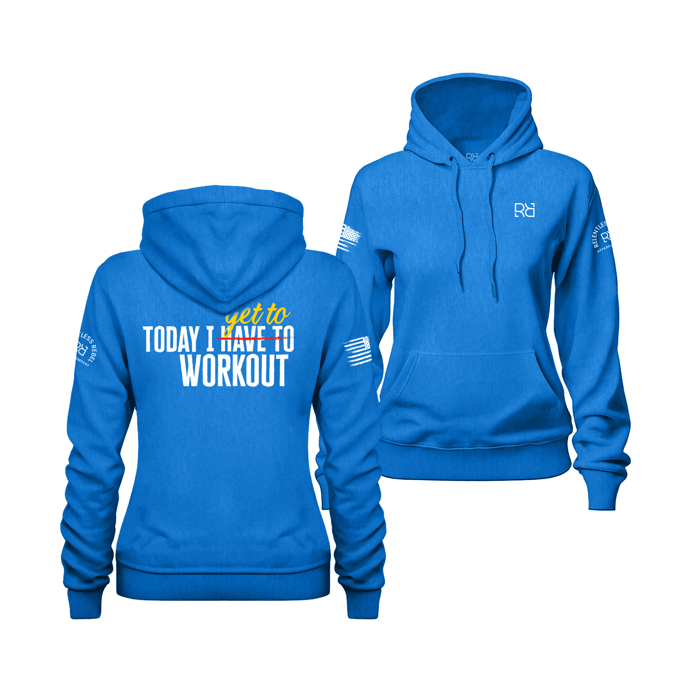 Today I Get to Work Out | Women's Hoodie