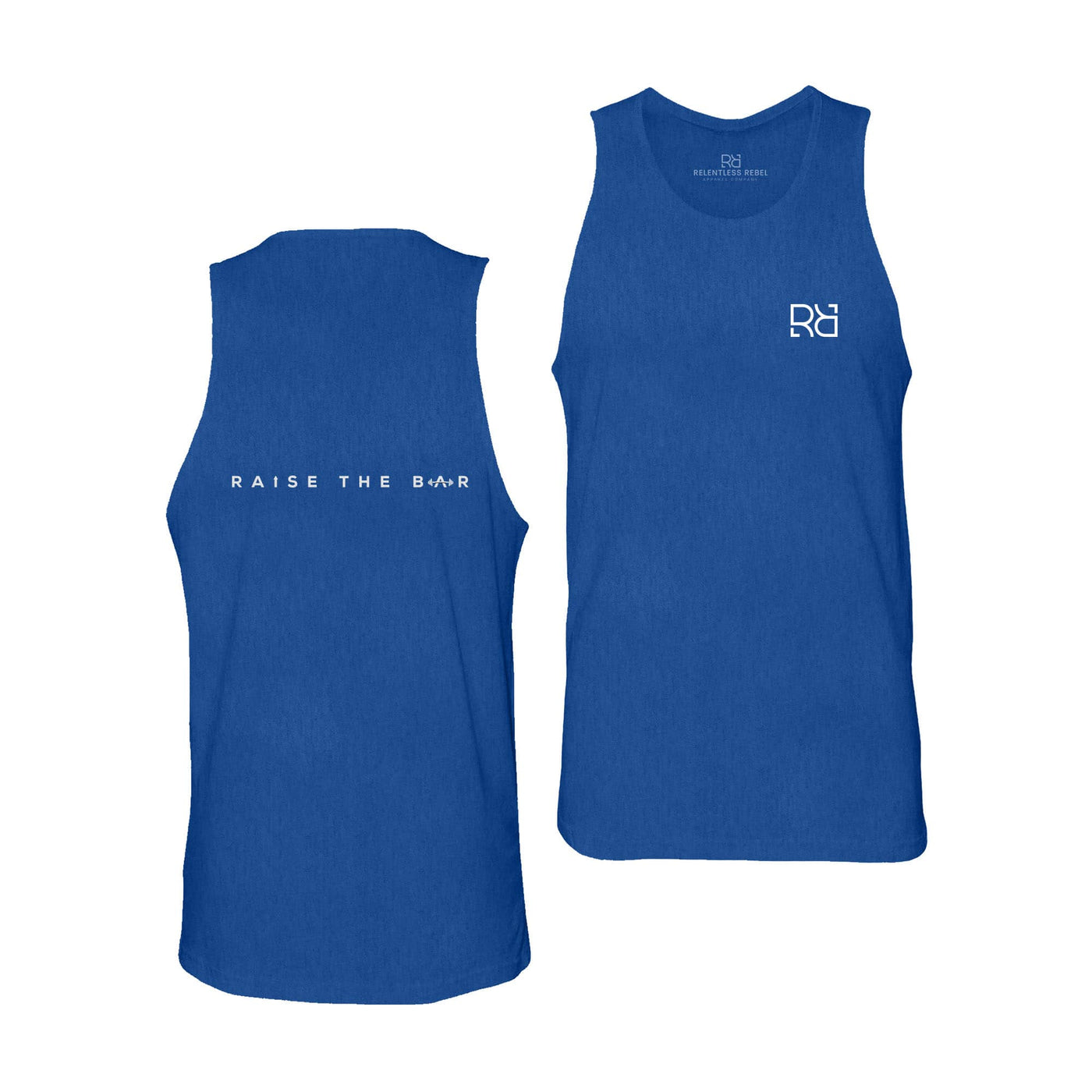 True Royal Men's Raise the Bar Back Design Tank