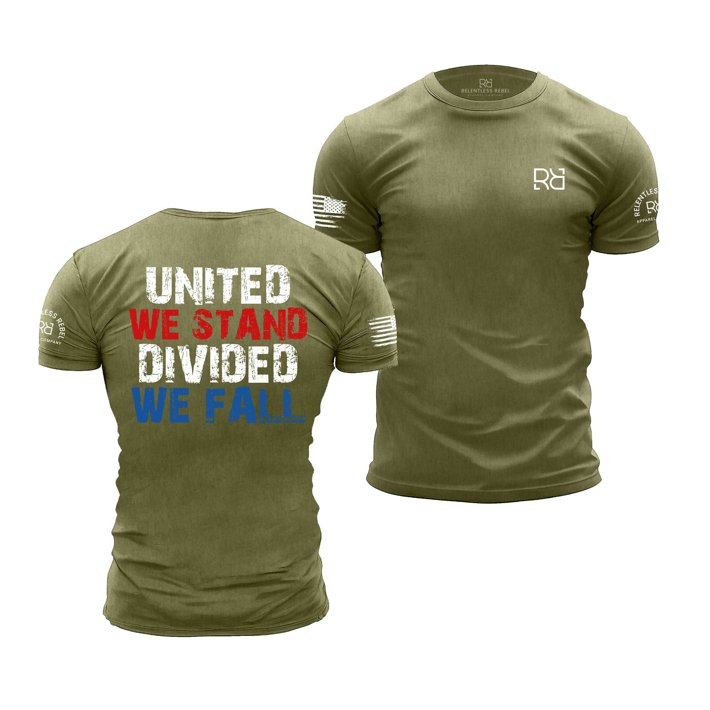United We Stand Divided We Fall | Premium Men's Tee