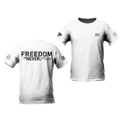 White Freedom is never Free Youth Tee