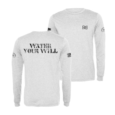 White Water Your Will Men's Long Sleeve