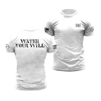 Relentless White Water Your Will | Premium Men's Tee