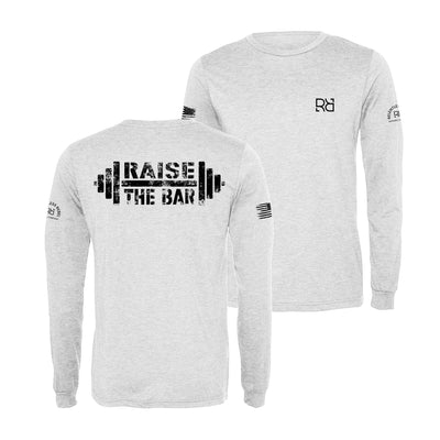 White Raise the Bar Long Sleeve Shirt