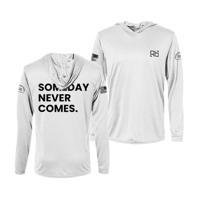 White Someday Never Comes Men's Dry Fit