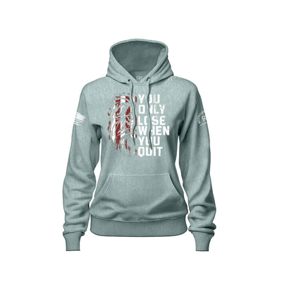 Seafoam You Only Lose... Women's Hoodie