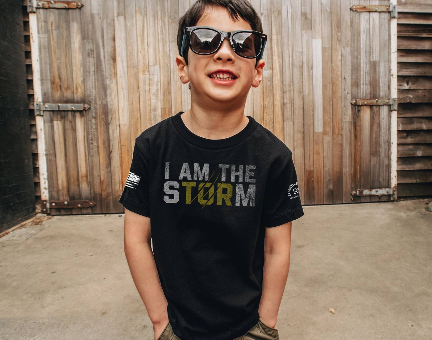 I Am The Storm® | Front | Youth Tee