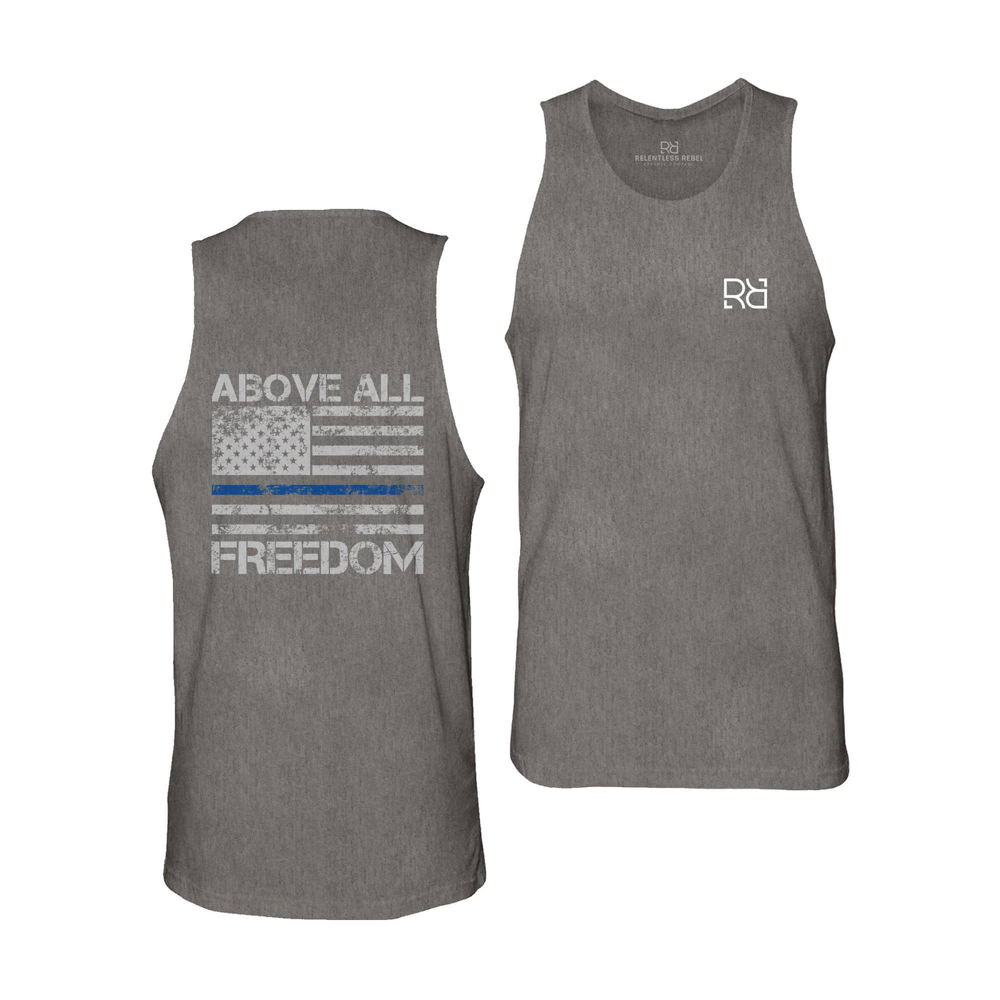 Asphalt Above All Freedom Men's Tank