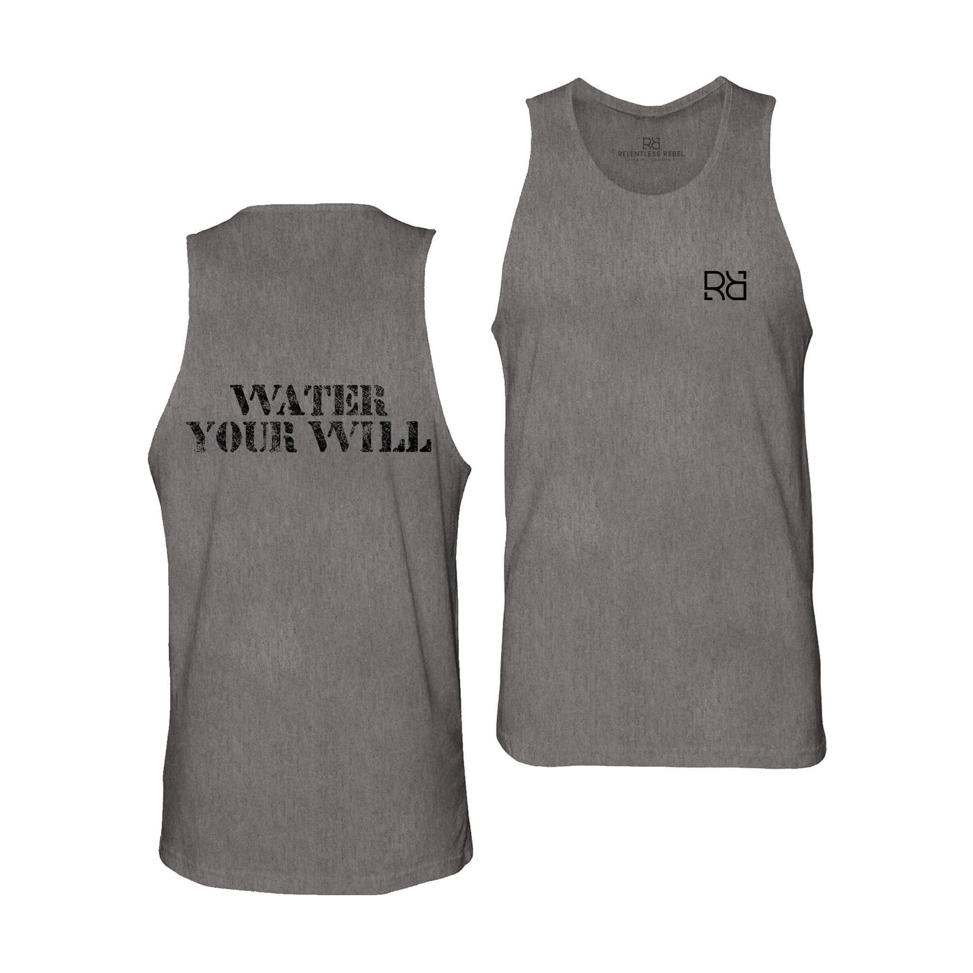 Asphalt Water Your Will Men's Tank Top