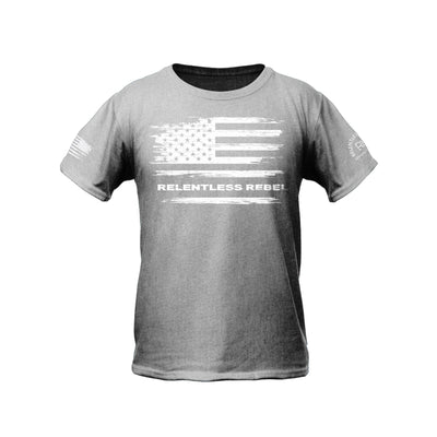 Relentless Rebel Flag | Front | Youth Tee