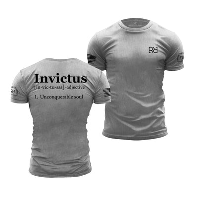 Athletic Heather Invictus Men's Tee