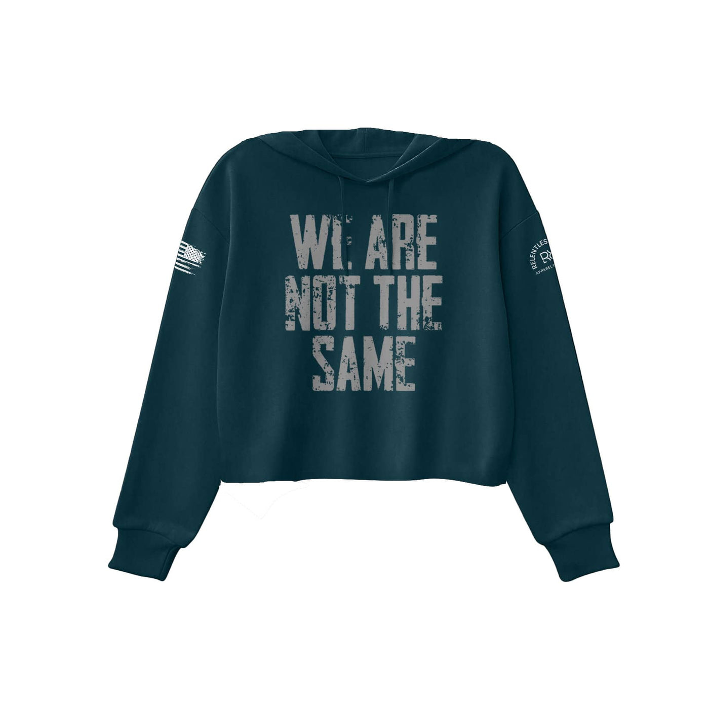 We Are Not the Same | Front | Women's Cropped Hoodie