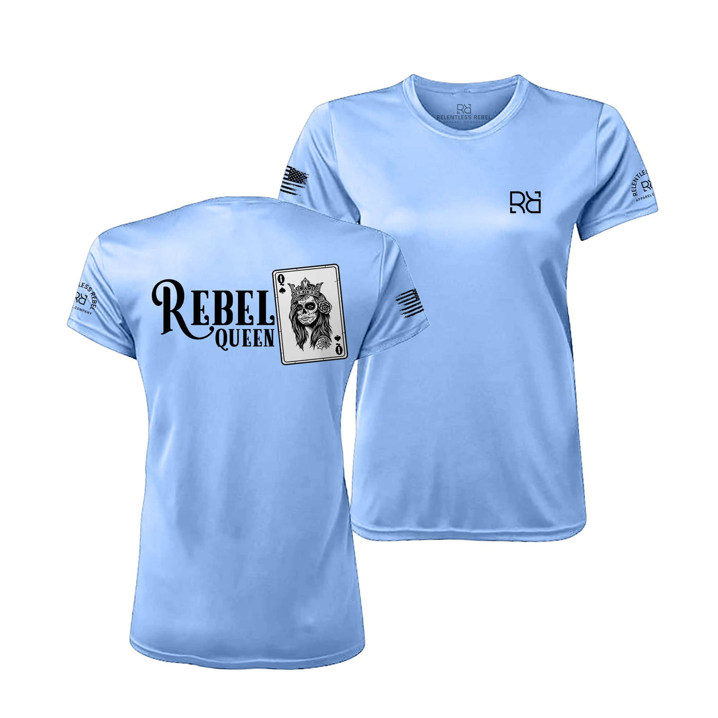 Bimini Blue Queen "Rebel Ace" Women's Dri Fit Tee