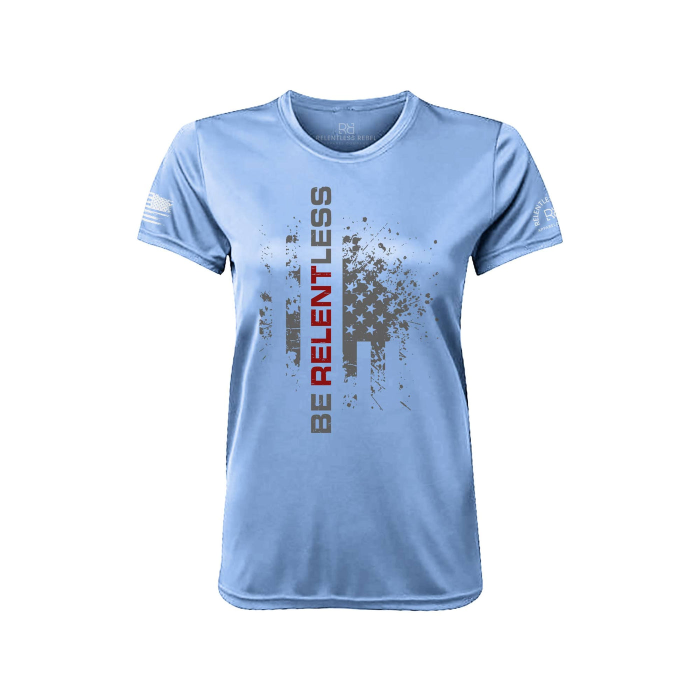 Be Relentless Front Bimini Blue Women's Dry Fit Tee