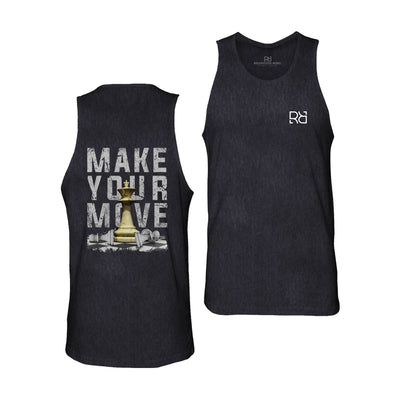 Black Make Your Move Men's Tank Top