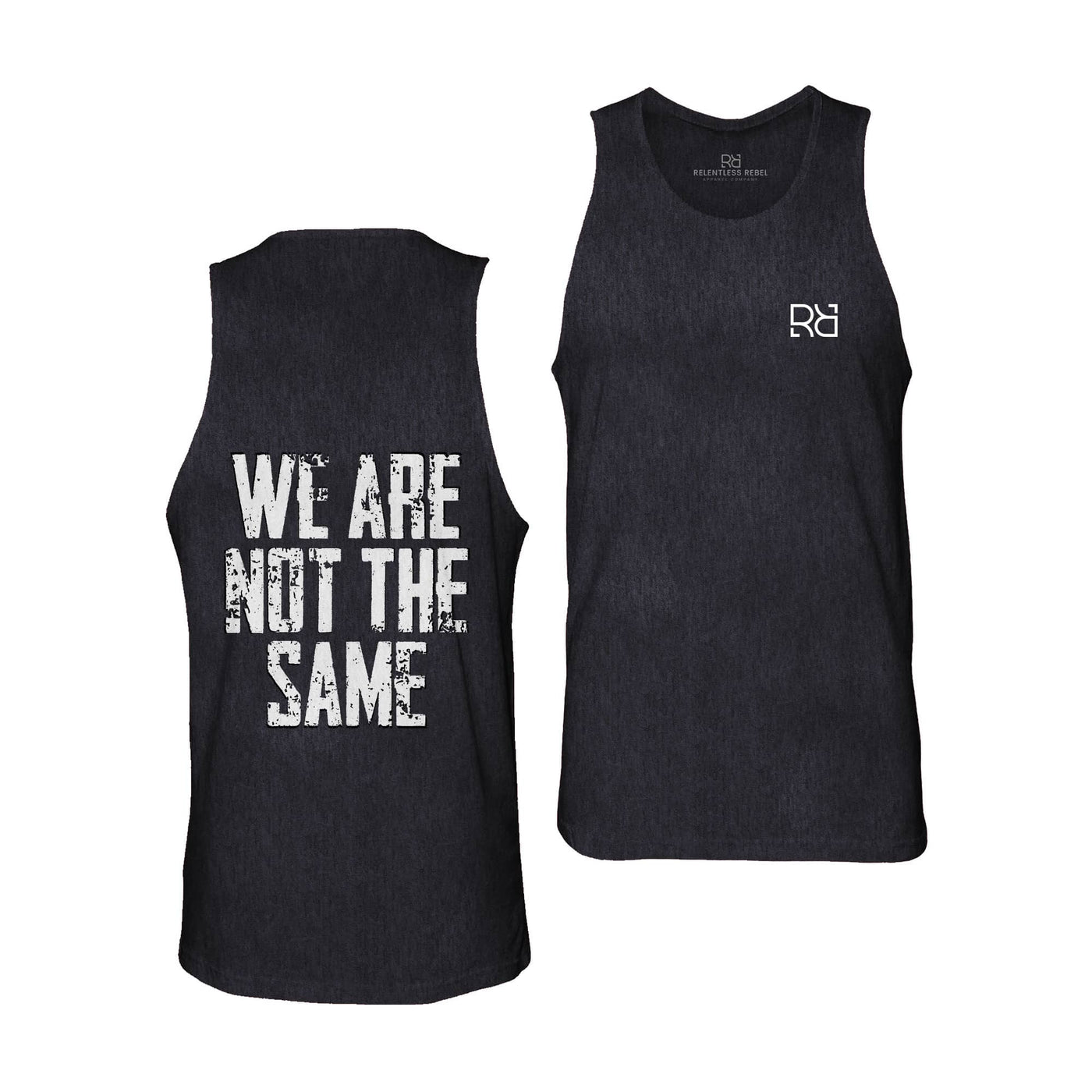 Solid Black We Are Not The Same Men's Tank Top