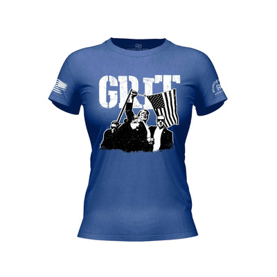 GRIT - DJT Historic Rebel Blue Women's Tee