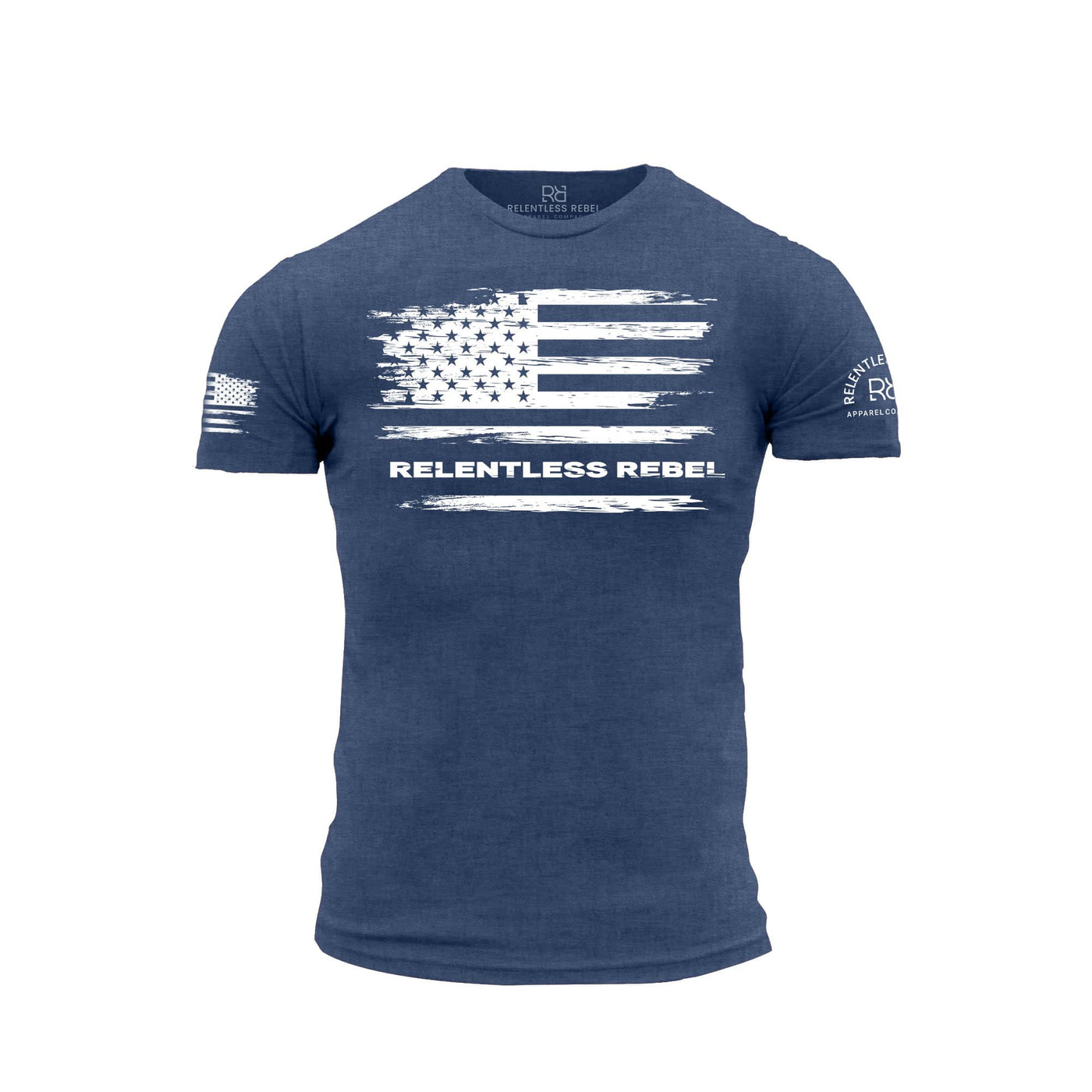 Relentless Rebel Flag | Front | Premium Men's Tee