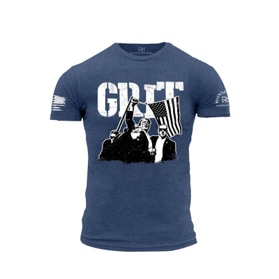 GRIT - DJT Historic Rebel Blue Men's Tee