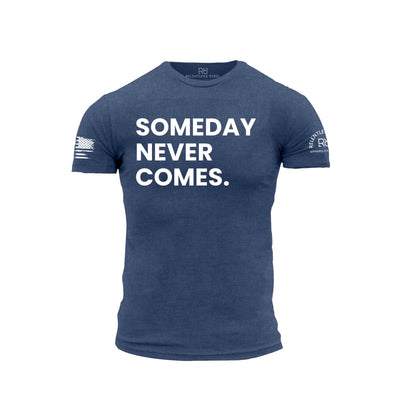 Rebel Blue Someday Never Comes Men's Tee