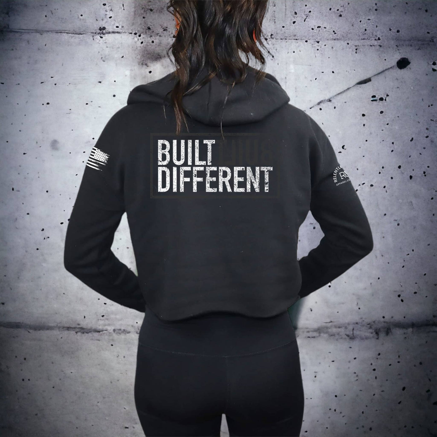 Built Different | Cropped Hoodie and Joggers | Women's Bundle