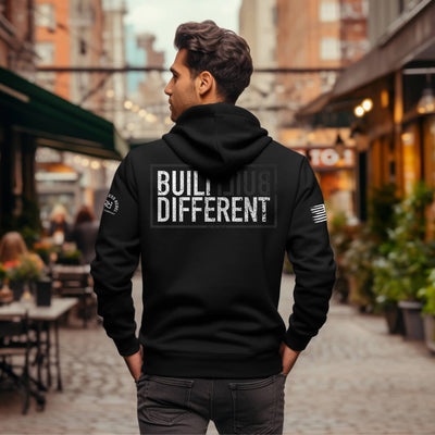 Built Different | Zip Up Hoodie