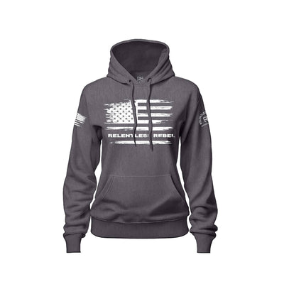 Relentless Rebel Flag | Front | Women's Hoodie