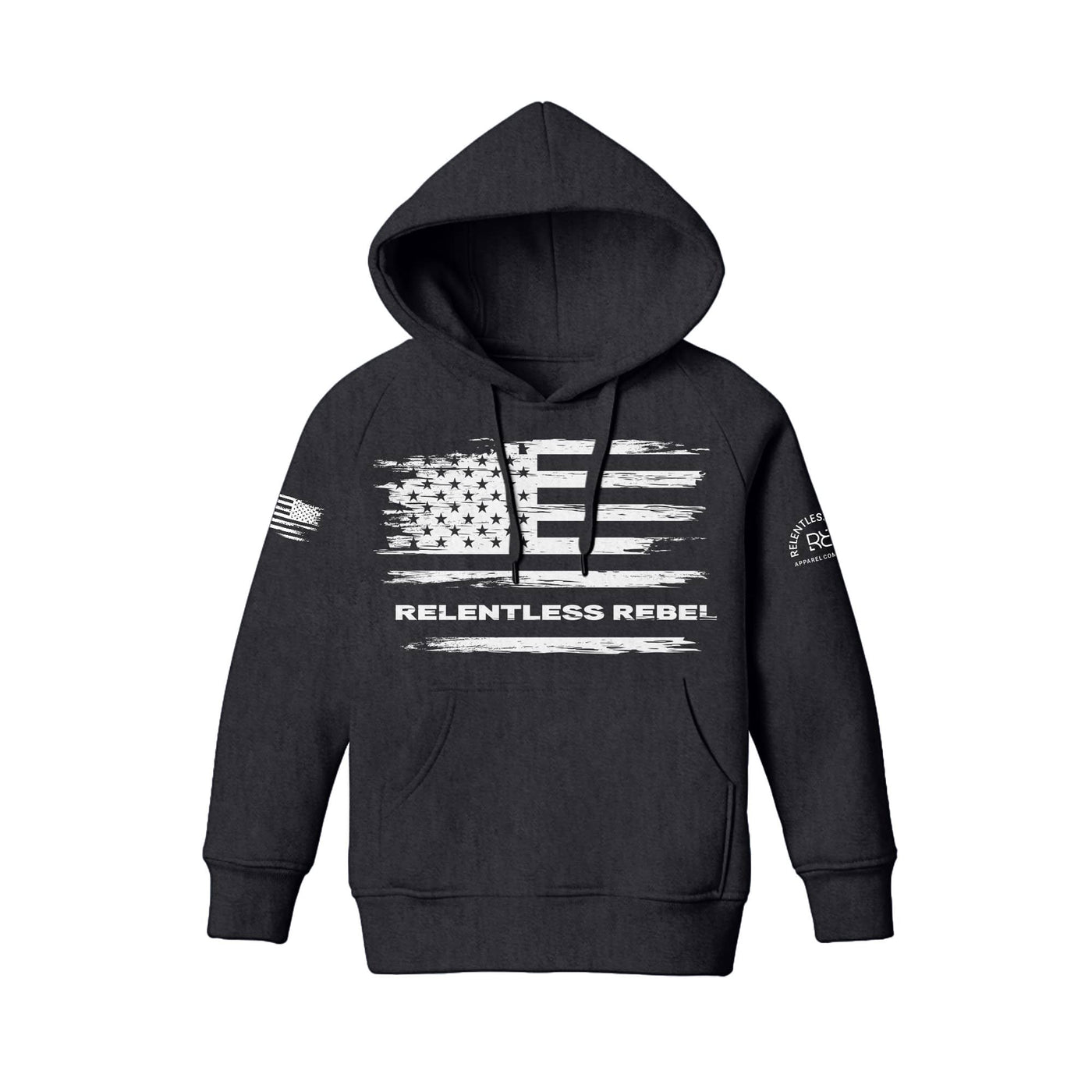 Relentless Rebel Flag | Front | Youth Hoodie