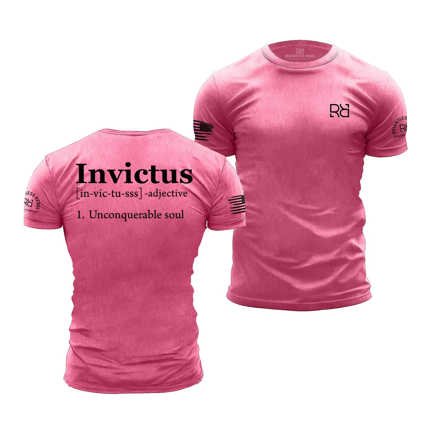 Charity Pink Invictus Men's Tee