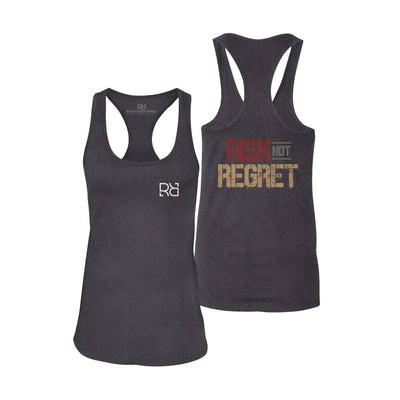 Risk Not Regret | Back | Women's Racerback Tank Top