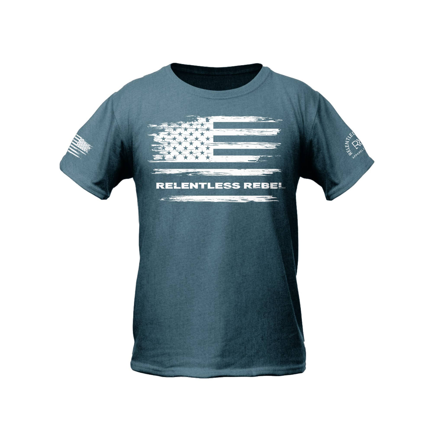 Relentless Rebel Flag | Front | Youth Tee