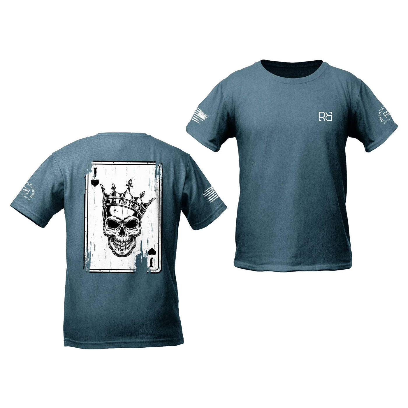 Deep Teal Rebel Prince Rebel Jack Youth Tee