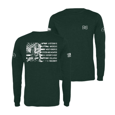 A Veteran... B&W | Men's Triblend Long Sleeve