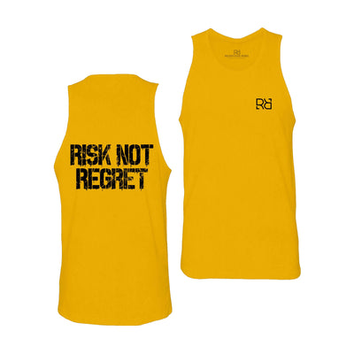 Gold Risk Not Regret Men's Tank Top